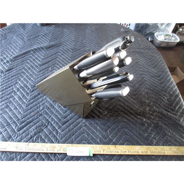 Knife Block with Knives