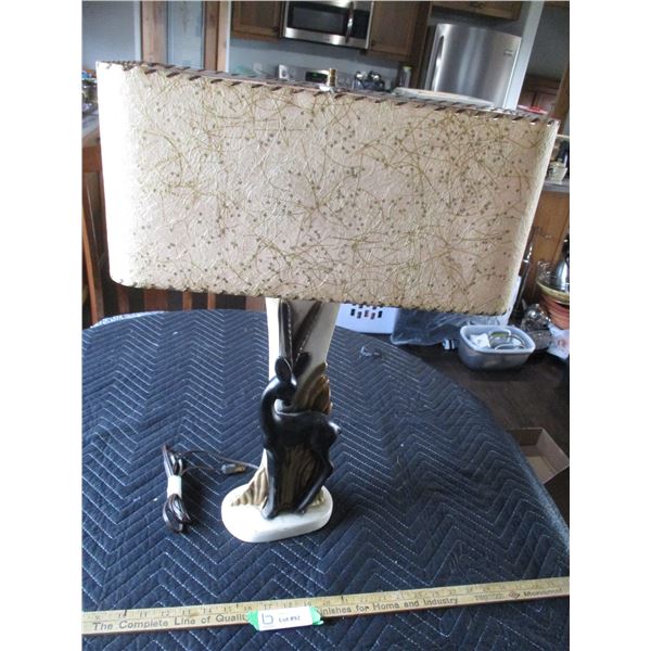 Mid Century Modern Deer Lamp