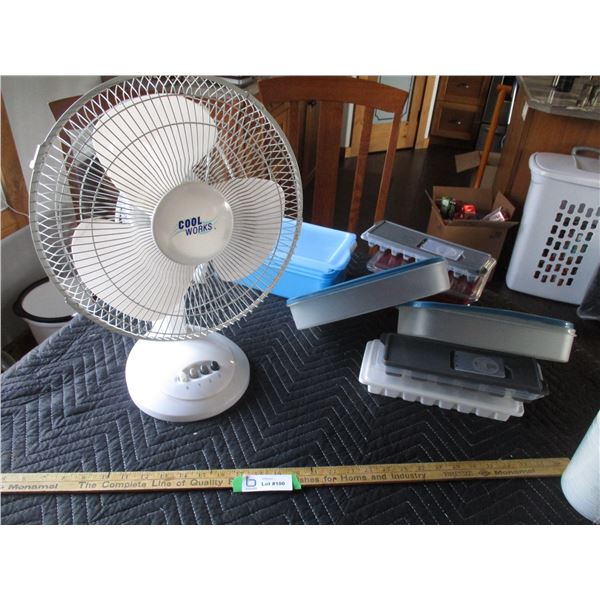 Coolworks Fan with Plastic Container