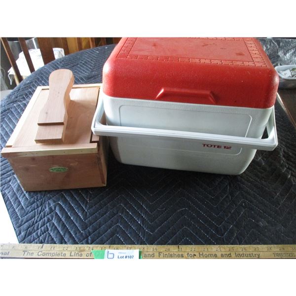 Shoe Shine Kit with Cooler