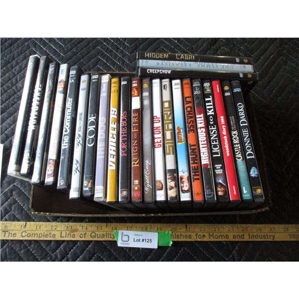 25 DVD's
