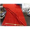 Image 1 : Red Wool Blanket (52" Long)