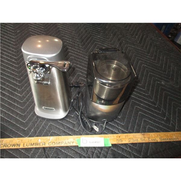Cuisinart Coffee Grinder, Can Opener