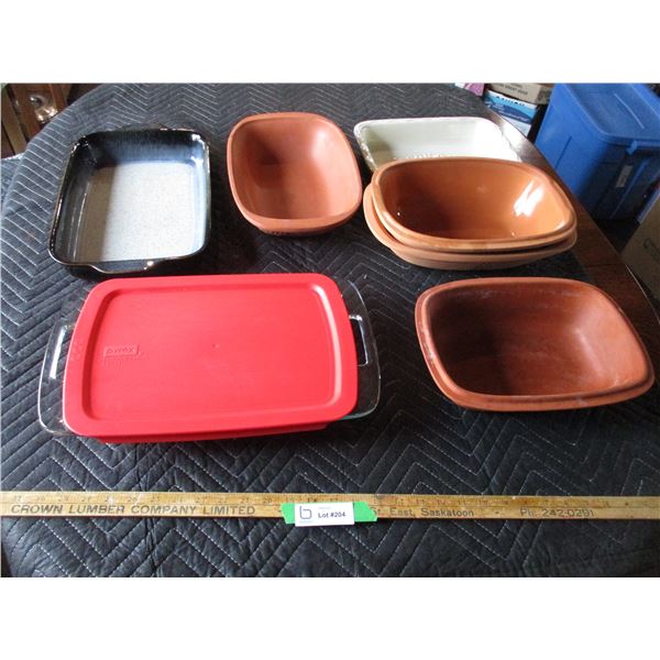 Pyrex Pan, Stoneware Pans