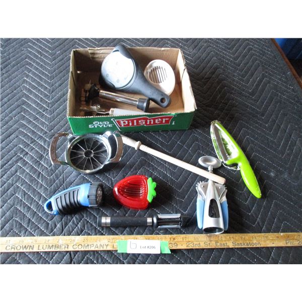 Flashlight, Utensils