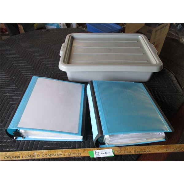 Cabela's Tote, Binders