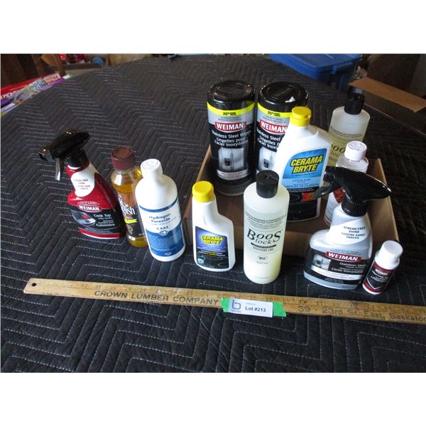 Stainless Steel Wipes, Cooktop Cleaners, Misc. Cleaners, Misc.