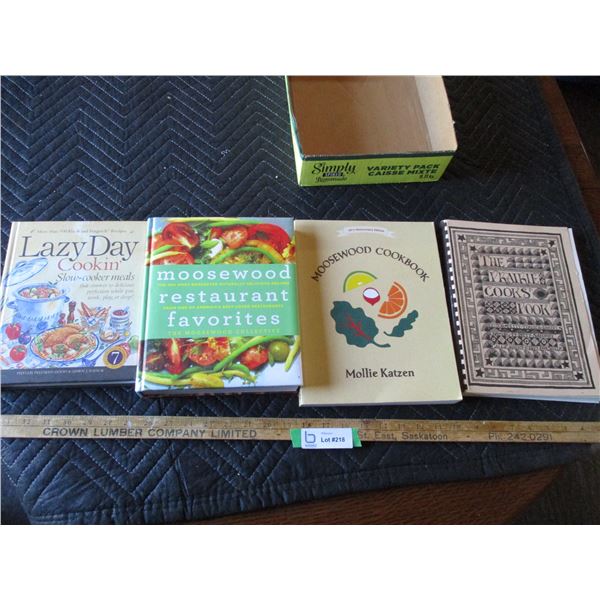 (4) Cook Books