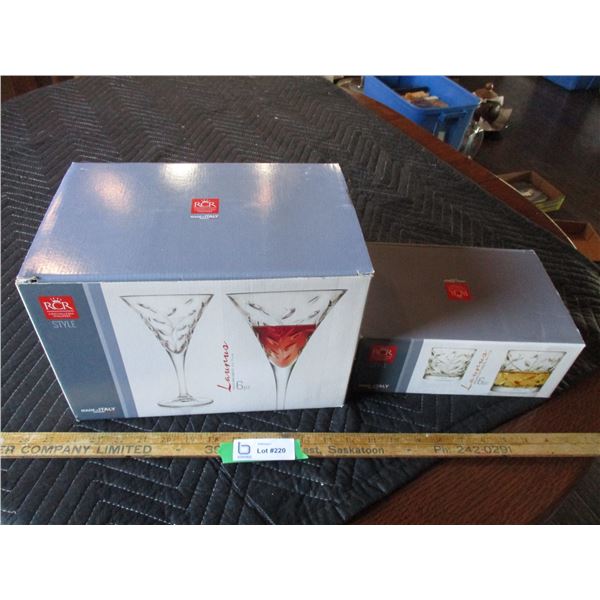 RCA Style Glasses in Box