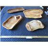 Image 1 : (4) Wooden Trays