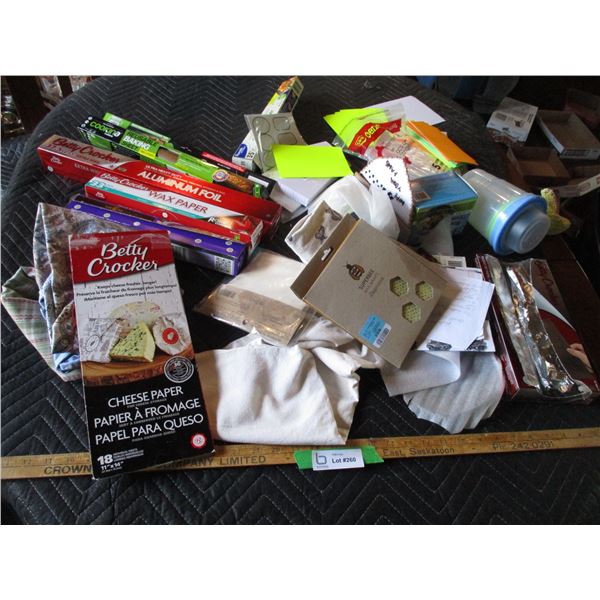 Cheese Paper, Baking Sheets, Wrap, Misc.