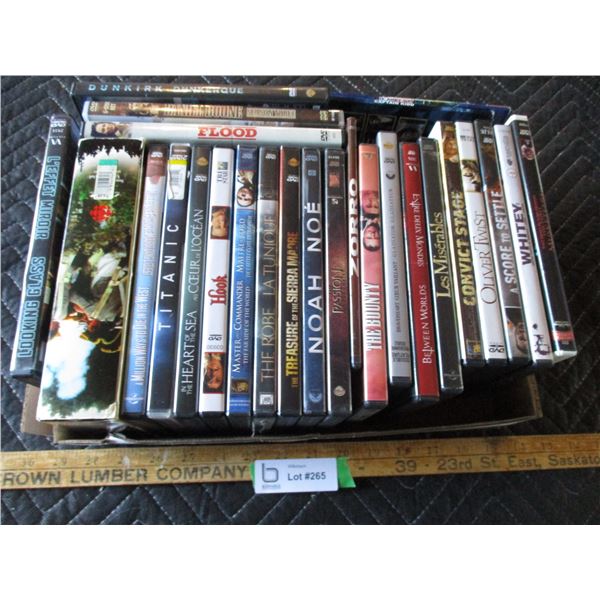 25 DVD's