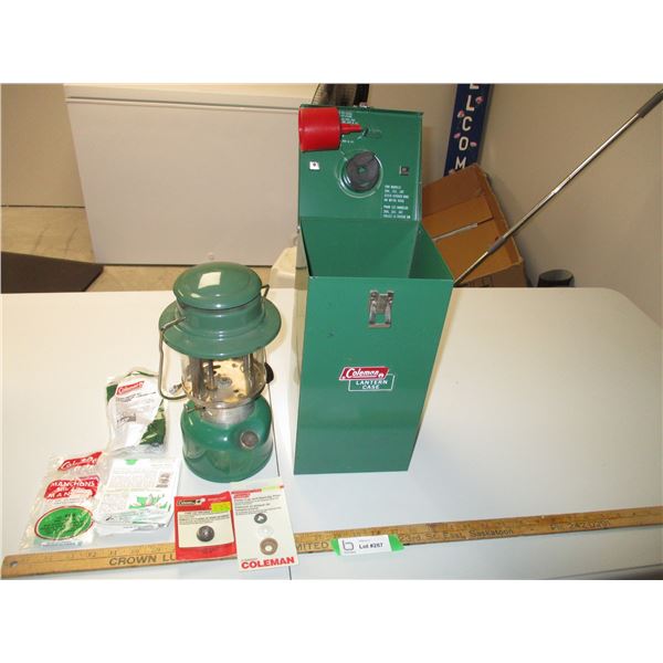 1976 Coleman 335 Model Lantern with Metal Case