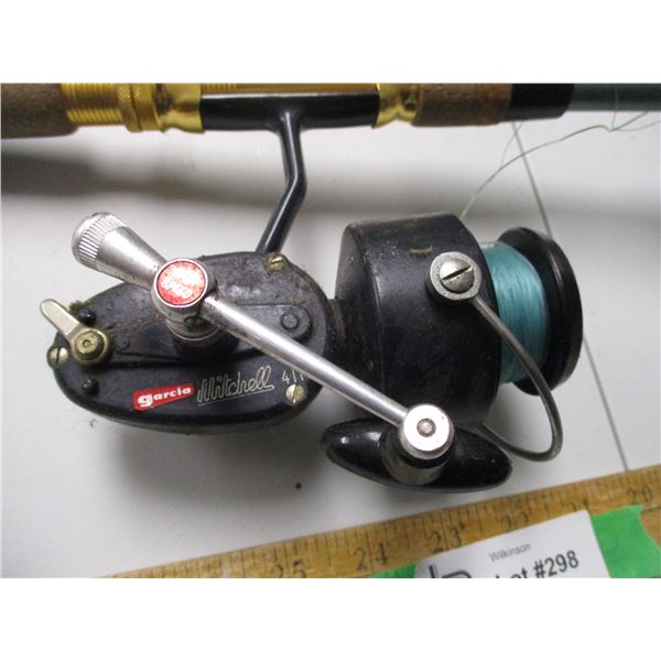 daiwa 1050 fishing reel Axe Head, Vintage Fishing Reels, Daiwa 1050 Reel with Rod
