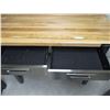 Image 5 : Mastercraft Work Bench with 2 Drawers & Metal Backing (48 x 24 x 66")