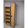 Image 1 : 1 Door Locker (12 x 12 x 72") with Wooden Cabinet