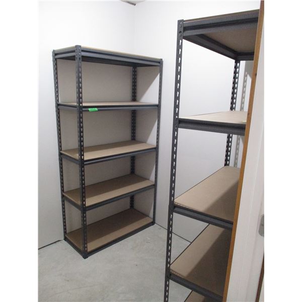 (2x Bid Price) 5 Tier Shelves (36 x 16 x72")