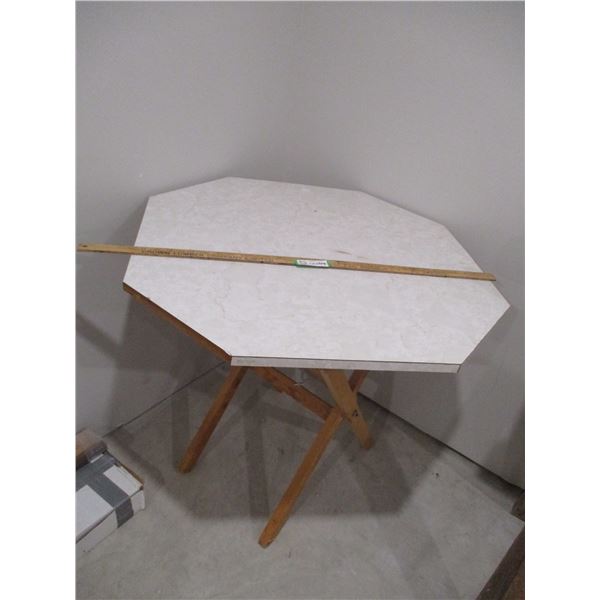 Folding Octagon Table (33 x 33")
