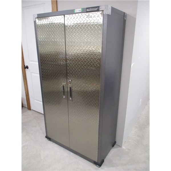 Mastercraft Checker Plated Locker with Key (36 x 18 x 68")