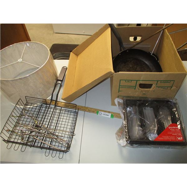 Frying Pan with Misc.