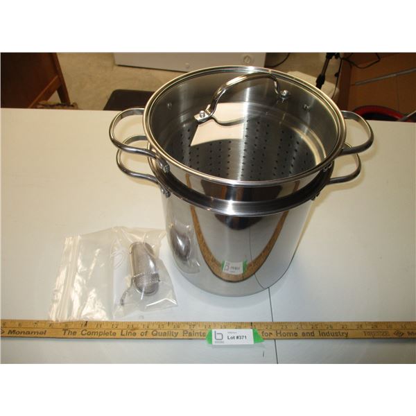 Stainless Steel Pot with Lid