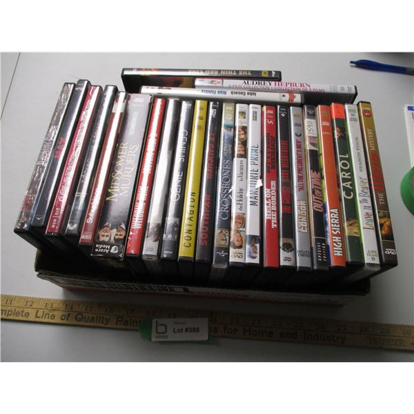 25 DVD's