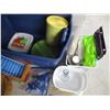 Image 3 : Kitchen Related Items with Tote