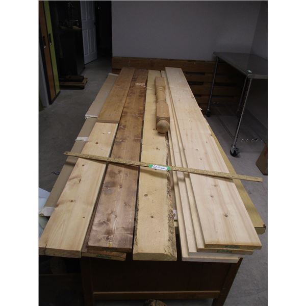 Lumber (7 x 3" & 2 x 6" - 8' Long)