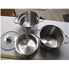 Image 3 : Stainless Steel Double Pot Steamer