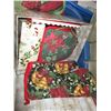 Image 7 : (2) Christmas Trees, Christmas Décor, Totes, Christmas Related Items