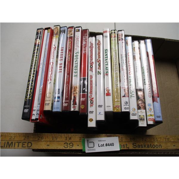 (16) Christmas DVD's