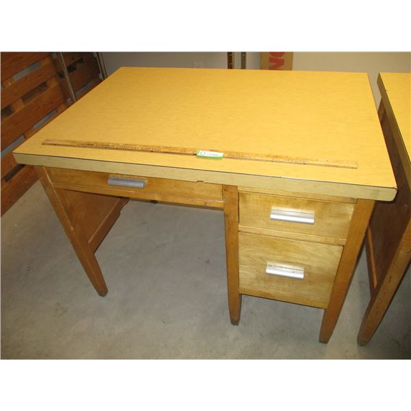 Desk from Grain Elevator (42 x 30 x 31")