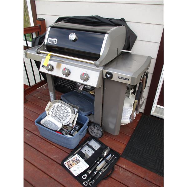 Weber Barbeque, Tank, 10 Piece Grill Set