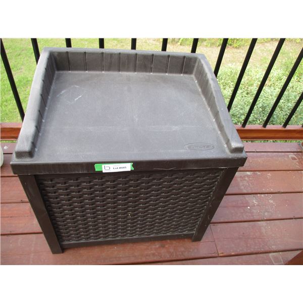 Suncast Storage Box, Clothing Pins, Misc.