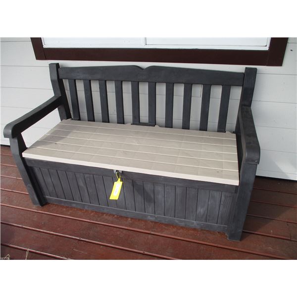 Sitting Bench with Storage (55" Long)