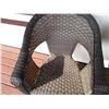 Image 5 : 4 Piece Wicker Set with Cushion