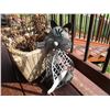 Image 3 : Dog & Cat Tin Figures with (2) Planters