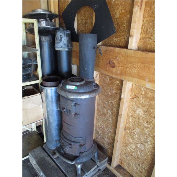 Super Supreme Woodstove with Chimney