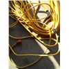 Image 3 : (2) Yellow Extension Cords (Damaged)