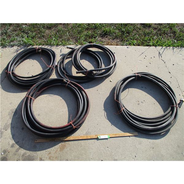 (4) Black Water Hoses