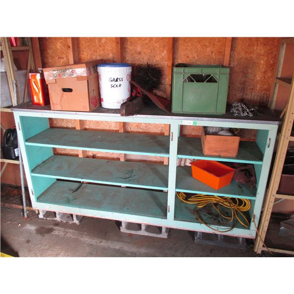 69" Shelf with Contents