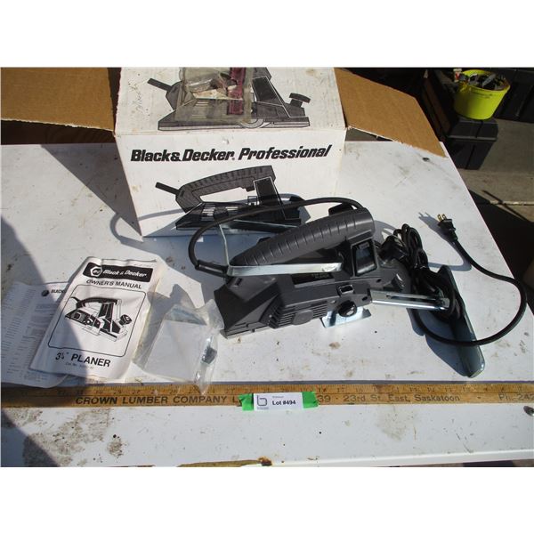 Black & Decker Plane