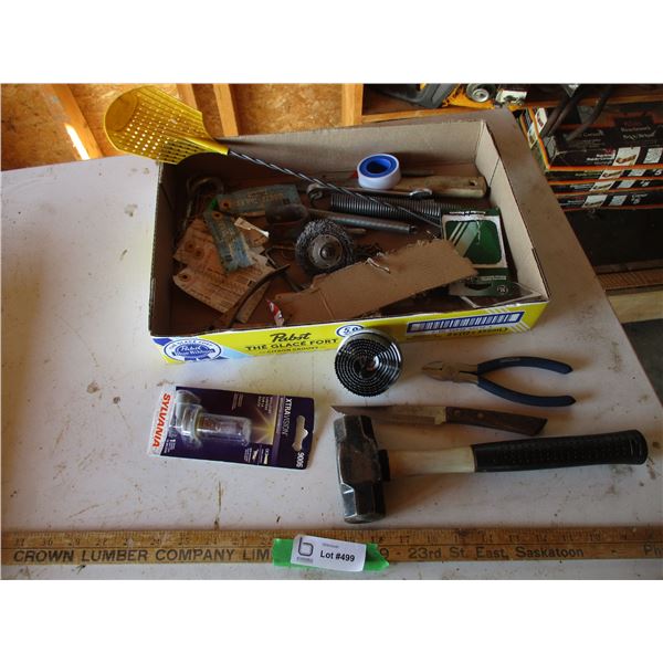 Sledge Hammer, Knives, Springs