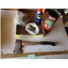 Image 1 : Small Hatchet, Misc. Bolts, WD-40