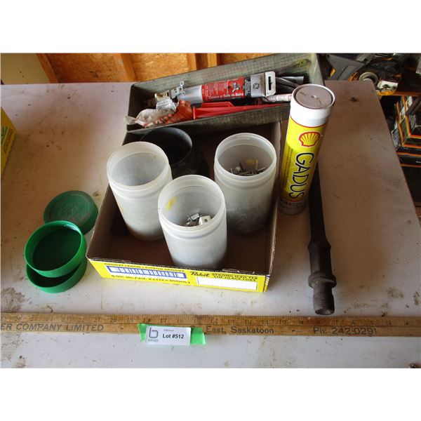 Nails, Grease Tube, Misc.