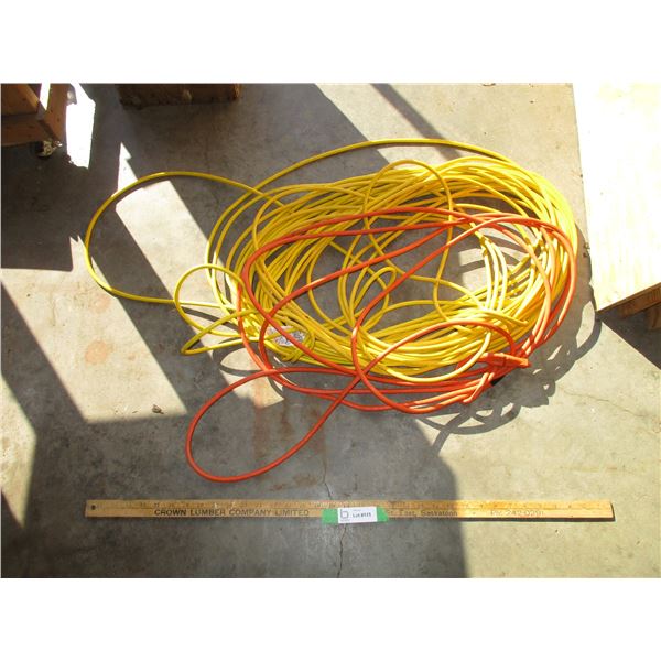 (2) Extension Cords - 1 Repaired