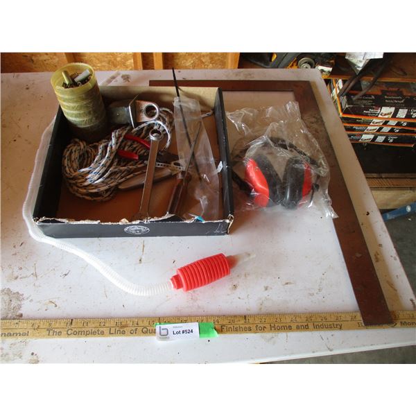 2' Square, Ear Protection, Nails, Misc.