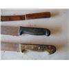 Image 2 : (3) Butcher Knives