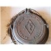 Image 2 : Vintage Cast Iron Waffle Iron (Missing Handle)