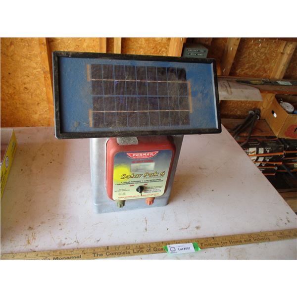 Solar 6 Fencer, Solar Panel